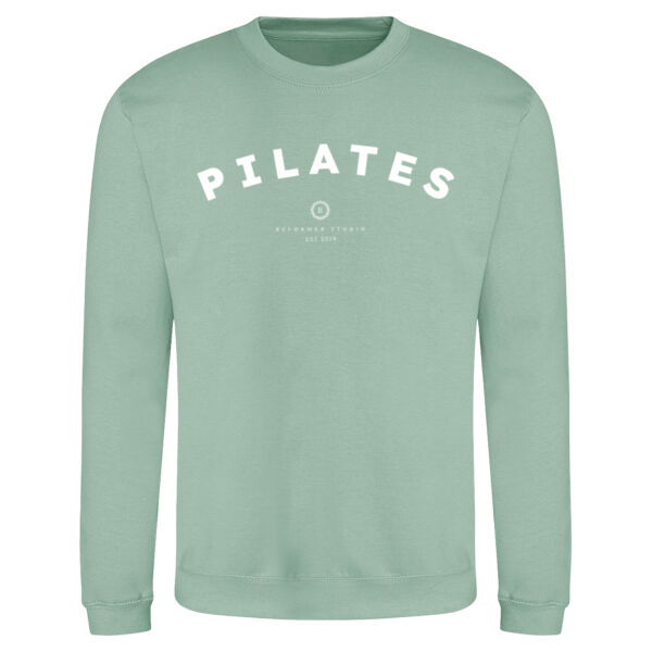Varisty Pilates Slogan Sweatshirt  Thumbnail