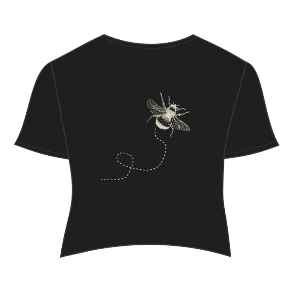 Bee Design Reformer Studio Ruched Crop Tee  Thumbnail