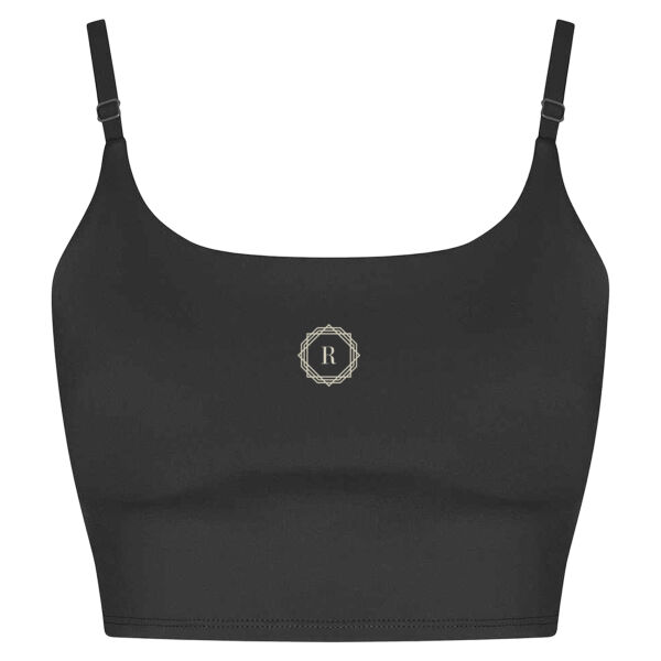 Bee Design Crop Top with Support  Thumbnail