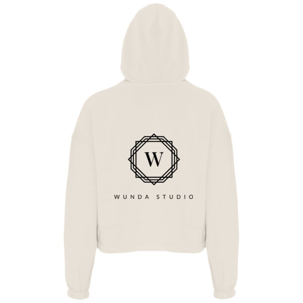 Cropped oversized hoodie - Wunda studios Thumbnail