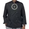 Long Sleeve Chef's Jacket (BK) Thumbnail