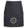 Jeans stitch denim waist apron Thumbnail