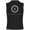 Women's high neck crop vest Thumbnail