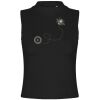 Women's high neck crop vest Thumbnail