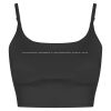 Women’s Strappy Crop Top with Bra Support Thumbnail