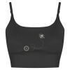 Women’s Strappy Crop Top with Bra Support Thumbnail