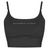 Women’s Strappy Crop Top with Bra Support Thumbnail