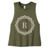 Women's racerback cropped tank Thumbnail