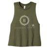 Women's racerback cropped tank Thumbnail