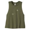 Women's racerback cropped tank Thumbnail