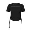 REFORMER STUDIO - Ruched Crop Tee Thumbnail